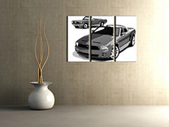 Pictate manual POP Art pictura FORD MUSTANG 3 bucăți fm2