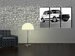 Pictate manual POP Art pictura GOLF 3 bucăți golf