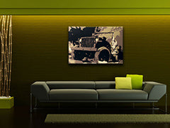 Pictate manual POP Art pictura JEEP 1 buc jeep