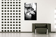 Pictat manual POP Art pictura Muhamad Ali 1 buc ali1