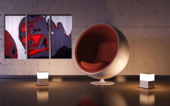 Pictat manual POP Art pictura Ian Brown 3 bucata ib