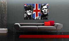 Pictat manual POP Art pictura Italian Job 3 buc ij