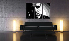 Pictat manual POP Art pictura de Marlon Brando 3 părți mb