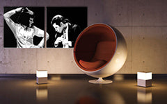 Pictat manual POP Art pictura Pulp Fiction 2 bucăți pulp3