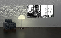 Pictat manual POP Art pictura AL PACINO 4 părți al25