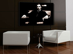 Pictat manual POP Art pictura Nașul 1 buc god9