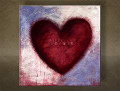 Tablou pictat manual LOVE 1 buc NU0009E1