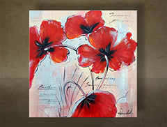 Tablou pictat manual FLOWERS 1 buc NU0014E1