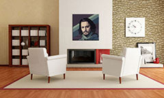 Pictat manual POP Art pictura Johnny Depp1 bucată jd