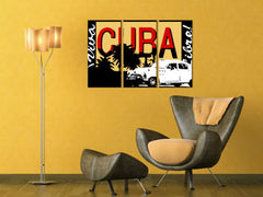 Pictate manual POP Art pictura Cuba 3 buc cuba
