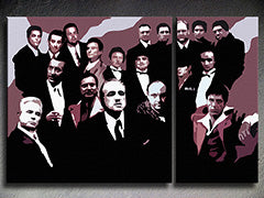 Pictate manual POP Art pictura Familia MAFIA 2 piese de familie