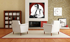 Pictură pictată manual POP Art James Bond 1 parte bond4