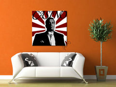 Pictat manual POP Art pictura CASINO 1 parte cas